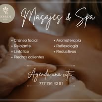 Promoción de masajes y spa